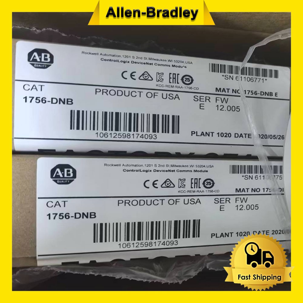 AB 1756-DNB ControlLogix DeviceNet Comms Module 1756DNB