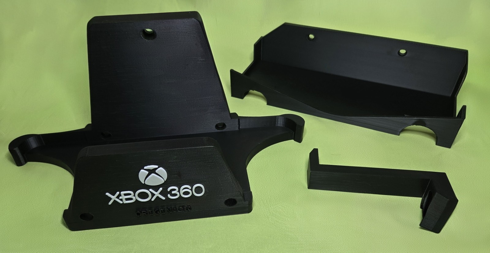 Xbox 360 Phat Wall Mount- w/ Power Adapter Wall Mount- Includes Hardware.
