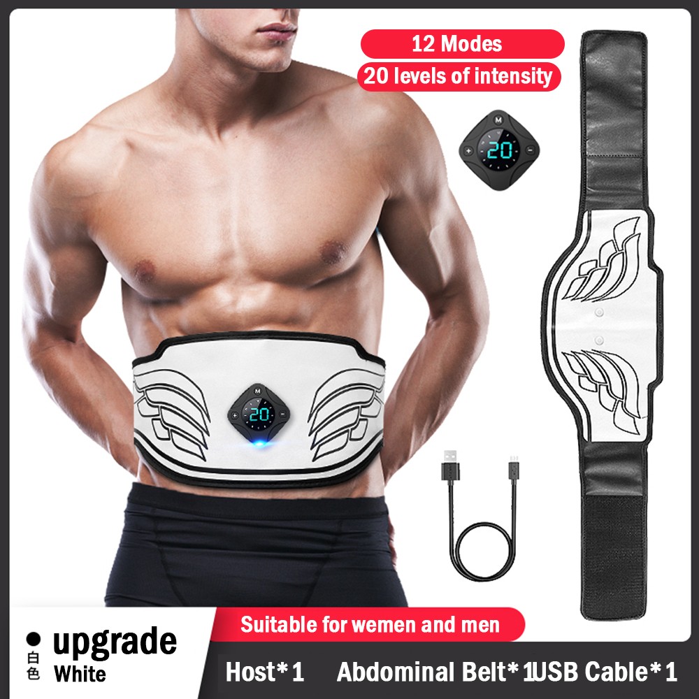 EMS Abdominal ABS Fit Muscle Stimulater Training Gear Fitness Workout Belt USA