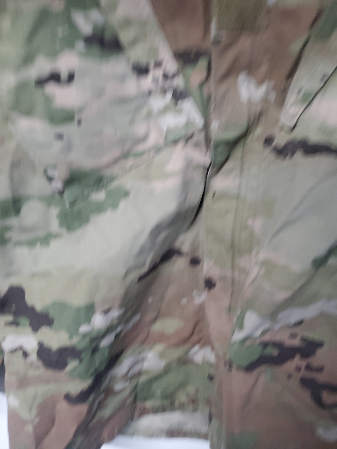 Bin# Medium Long USGI Scorpion W2 OCP Combat Uniform top jacket 50/50