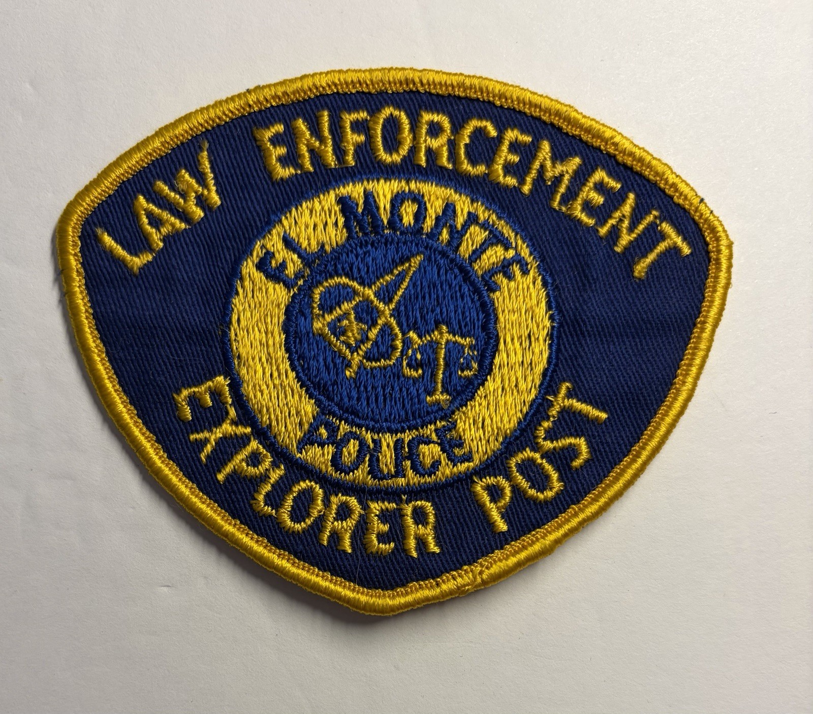 CALIFORNIA CA EL MONTE POLICE EXPLORER POST PATCH LOS ANGELES COUNTY #PDD62