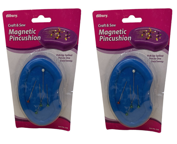 Magnetic Pin Cushion, Colors May Vary 2-Pack