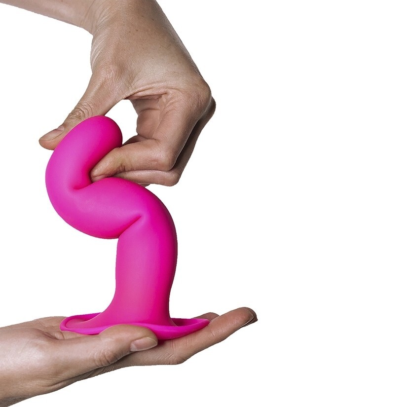 Adrien Lastic Hitsens 4-Pink. Premium silicone dildo