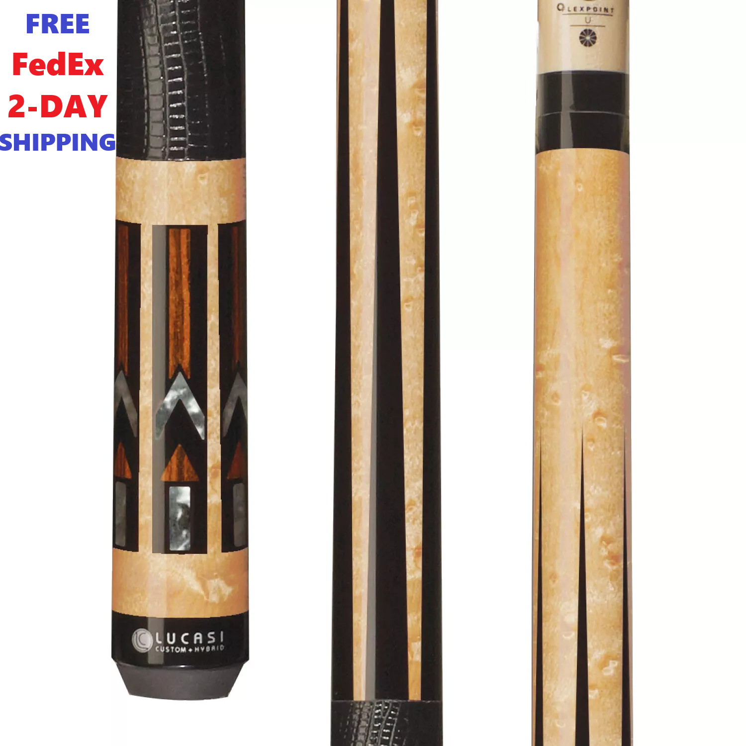 Lucasi Hybrid + Custom LHC93 - Choice of 11.75mm or 12.75mm Shaft w/ Kamui tip