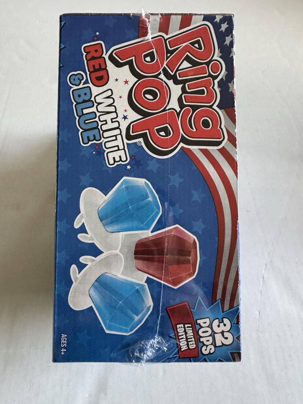Patriotic Ring Pop 32 Pop Limited Edition 32/0.5 Oz