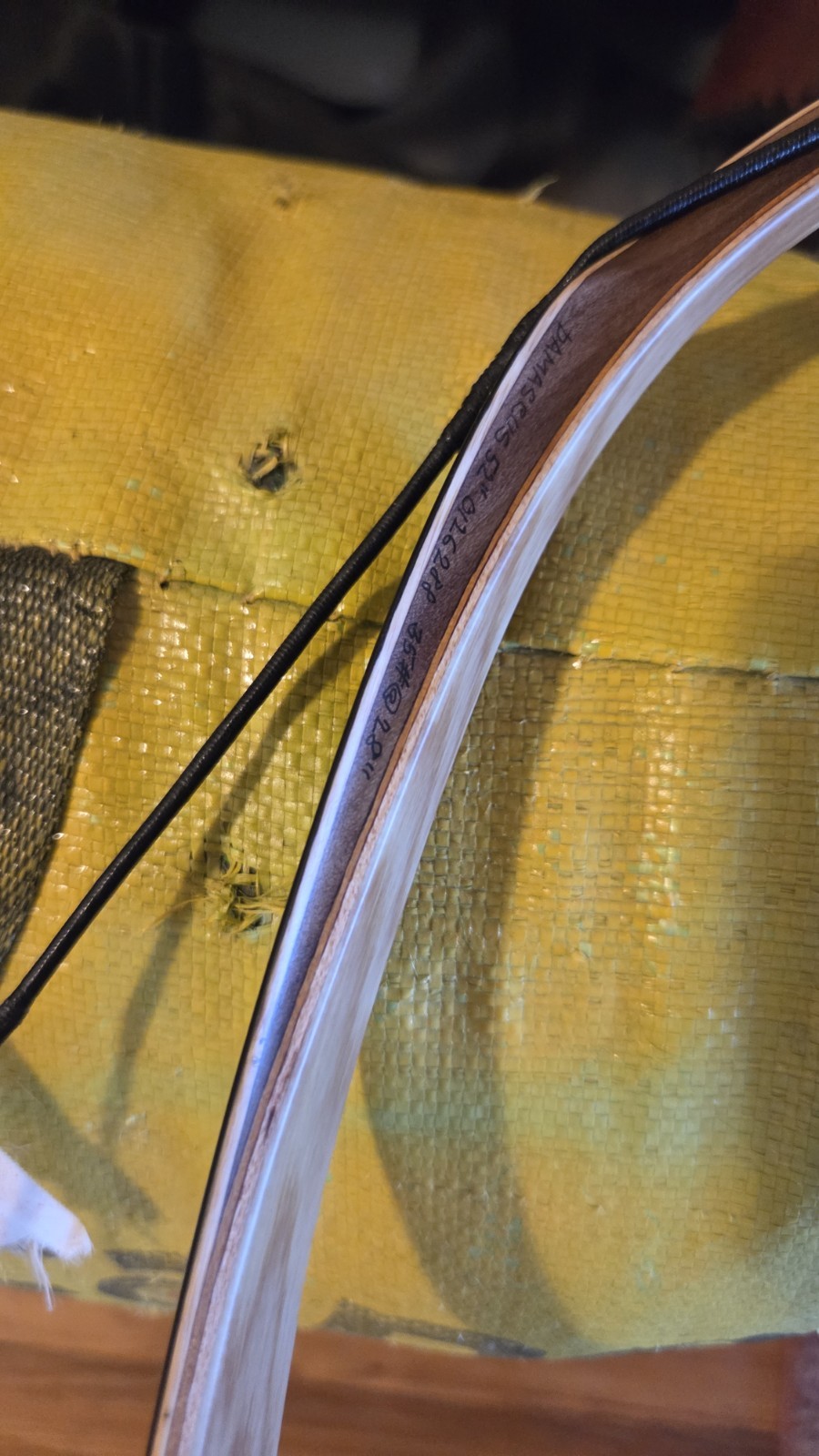 Saluki Damascus Bow