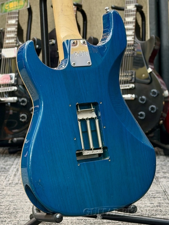 EDWARDS by ESP E-SN-145FR ''Mod.'' -Aqua Marine Maple- 2009 DiMarzio Pickups! 3.