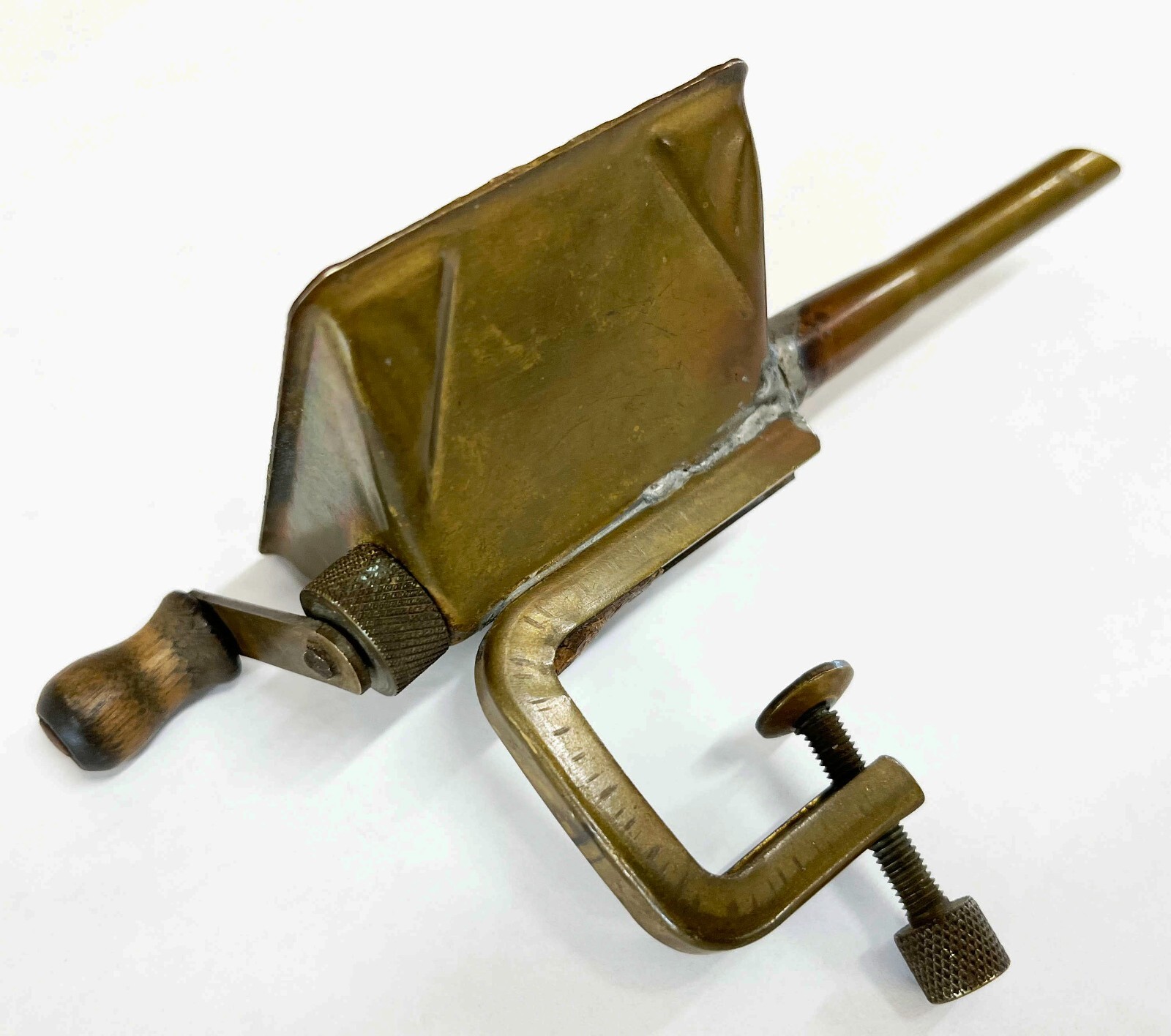 Antique Crescent Marvel Brass Cigarette Maker USA