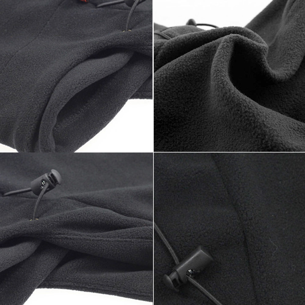 Balaclava Ski Mask 1 Hole Full Face Beanie Hat Winter Fleece Cap for Man Woman