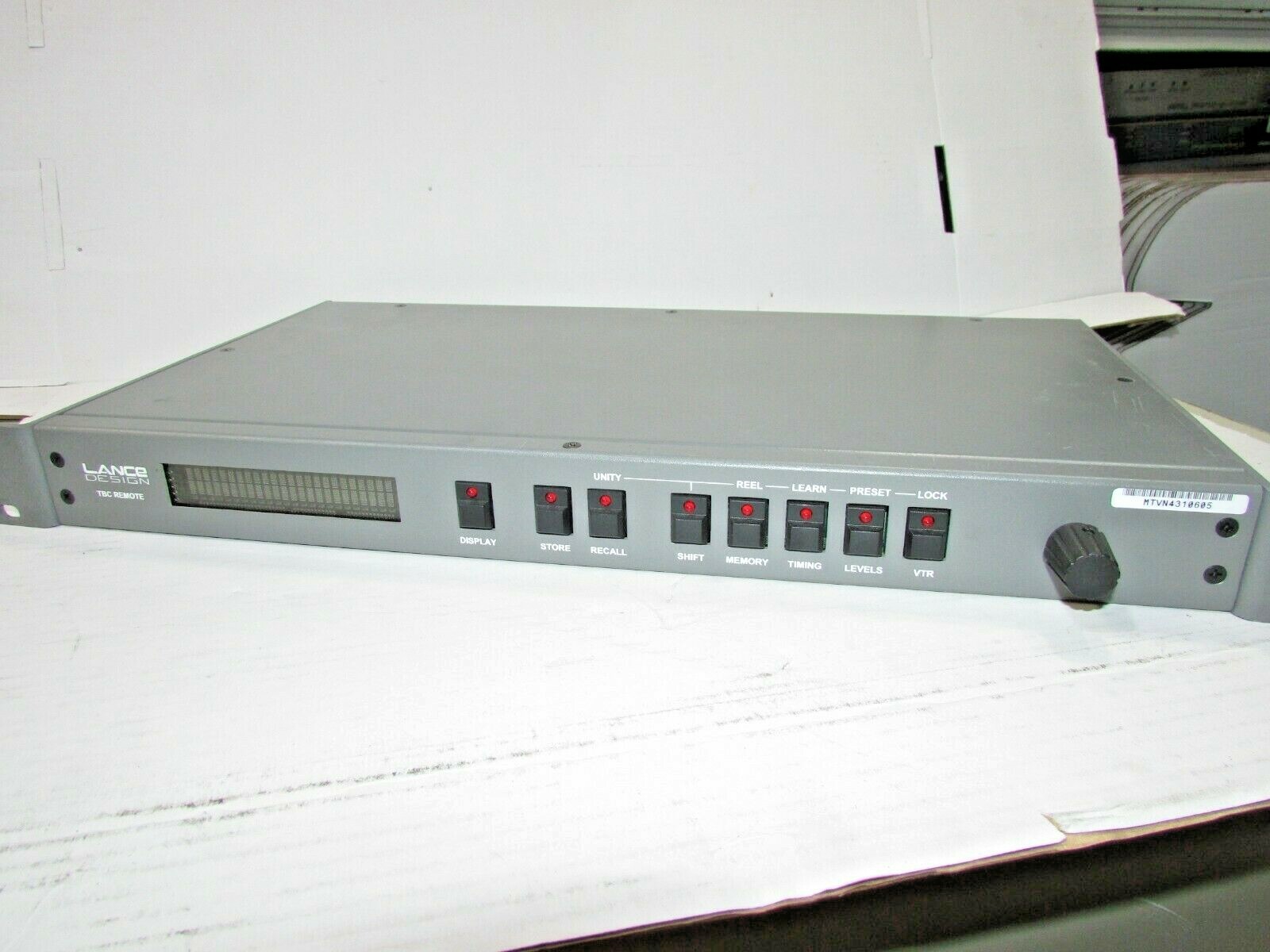 Lance Design RS232 Remote TBC System Model CP160B