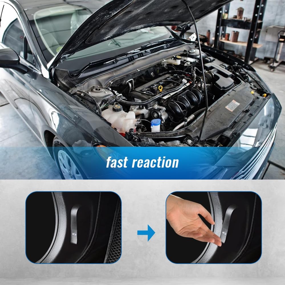RGOAANC Hood Release Handle, Handle Replacement, Automotive ‎Black