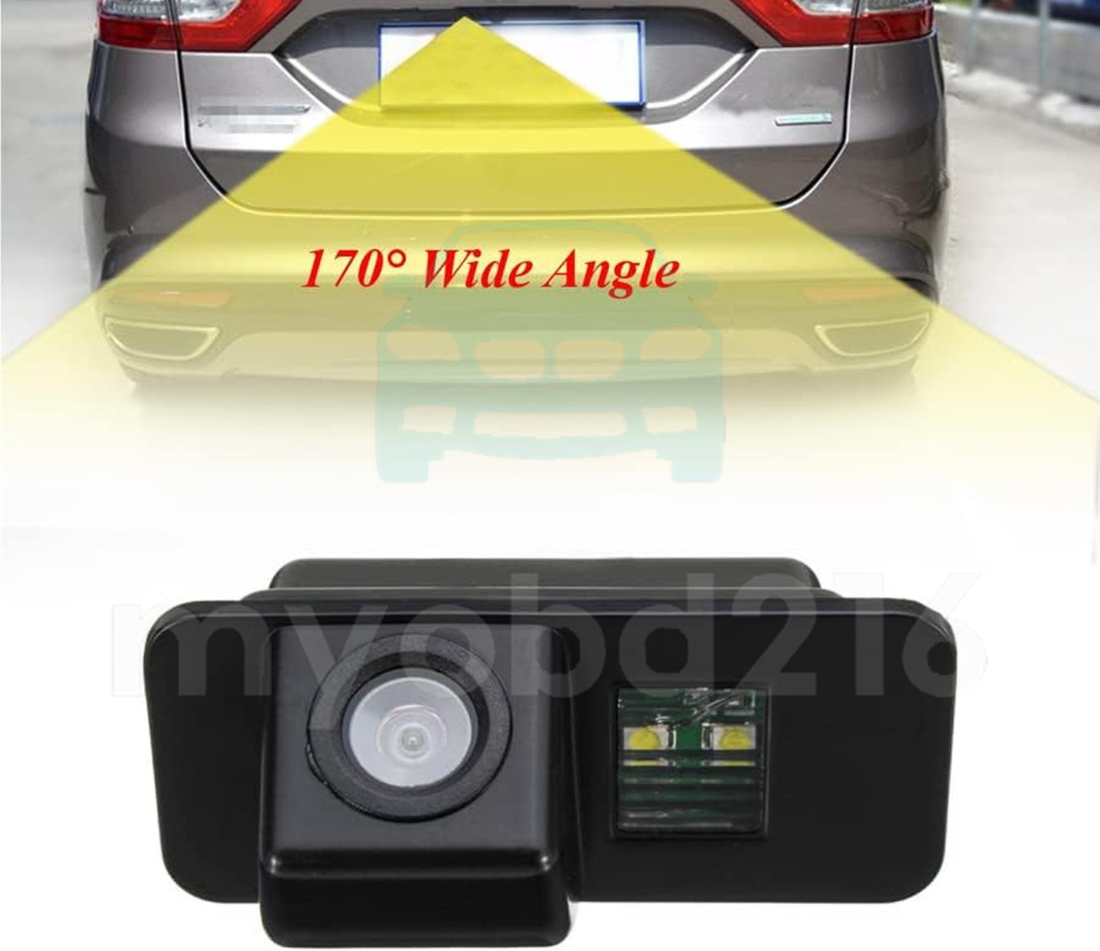 Transit custom reverse camera HD sync 2.5/3 rear factory full kit to install