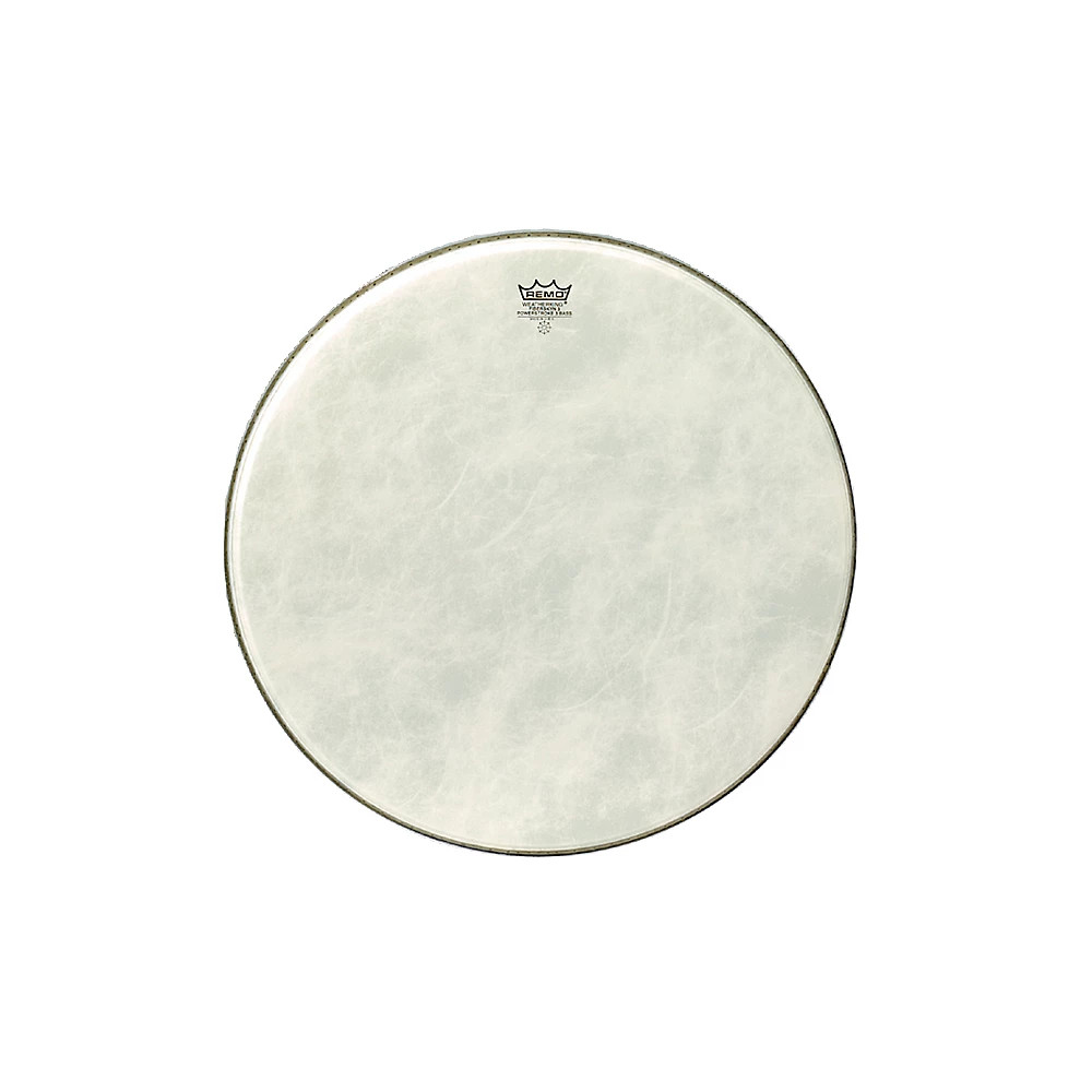 Remo Powerstroke 3 Simulated Calfskin Fiberskyn FA Bass Drum Head 24 in.
