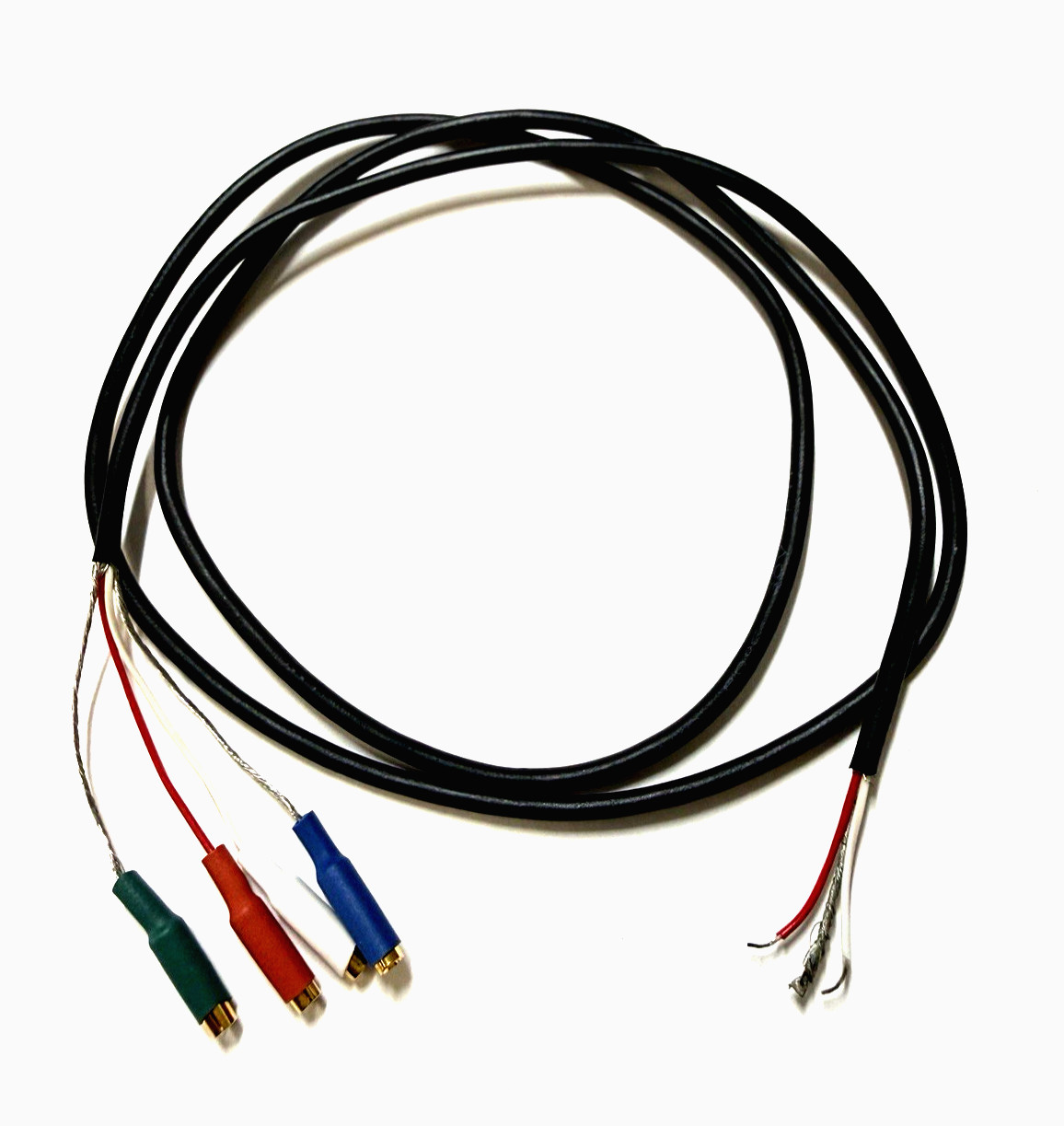 TONEARM WIRE SET OFC COPPER 32 AWG Shielded and Jacketed TOP QUALITY!!! FREEBIE!