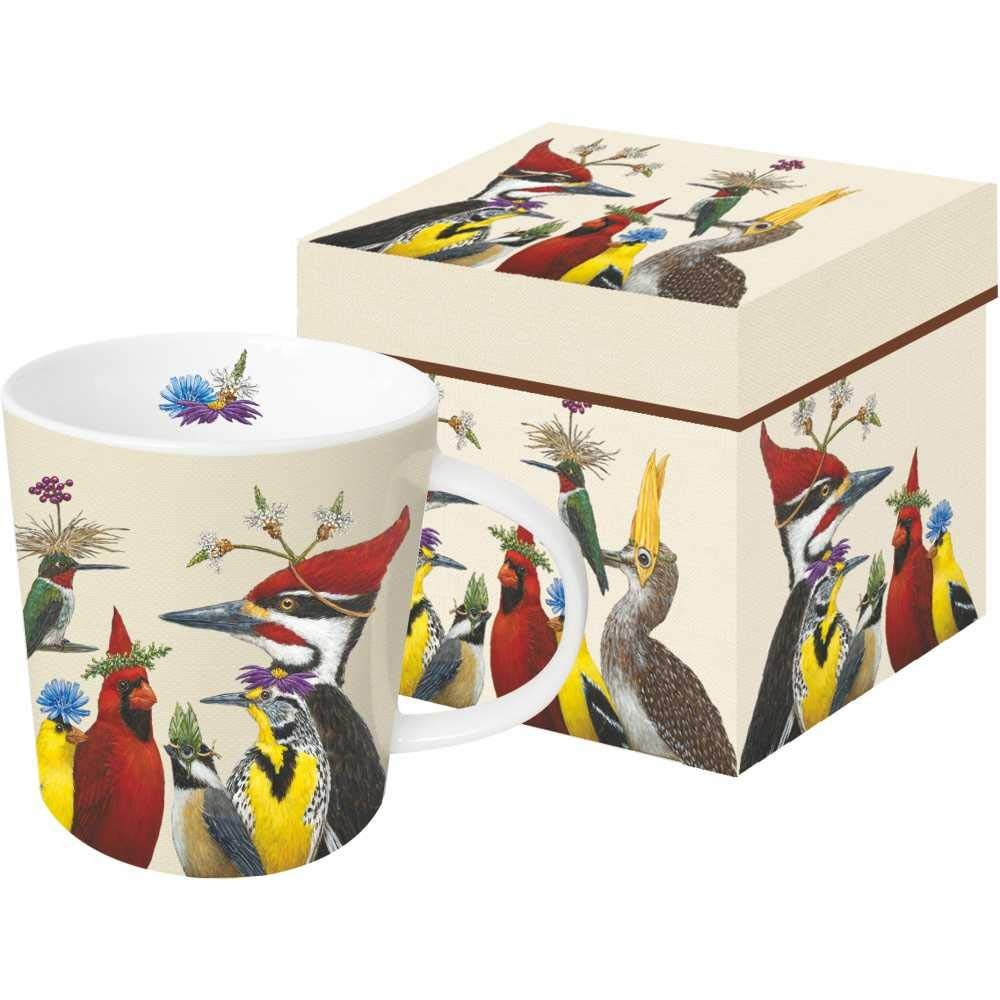 Paperproducts Design Woody's Party Mug in A Gift Box, 13.5 oz, Multicolor