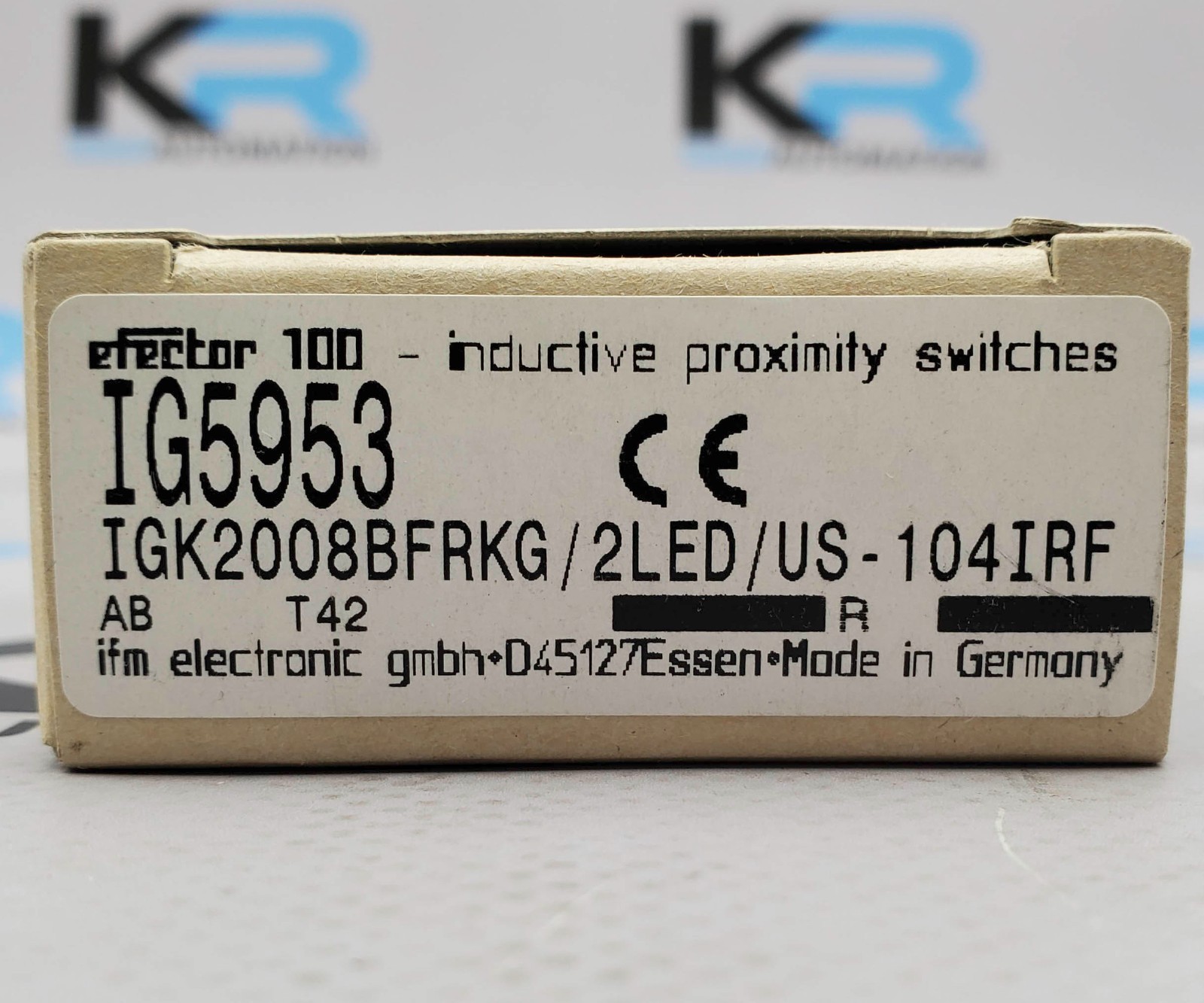 IFM IG5953 Quadronorm Inductive Sensor 10-36VDC