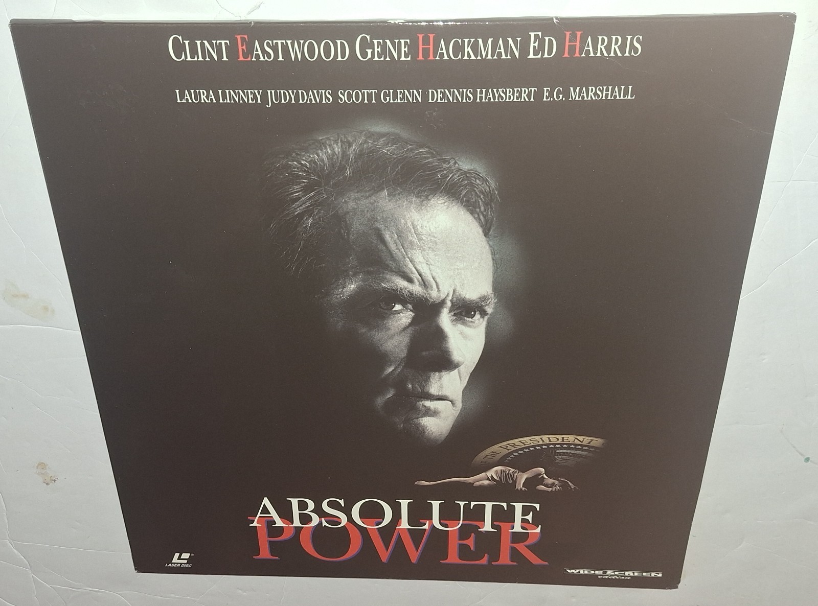 Absolute Power Clint Eastwood Laserdisc Vintage Movie  C2508