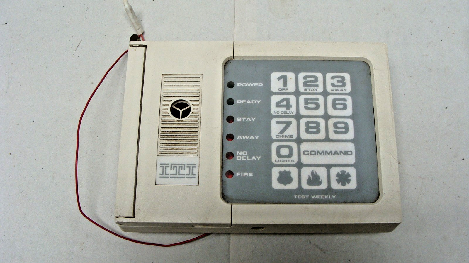 ITI control panel for RF Commander III security system #2