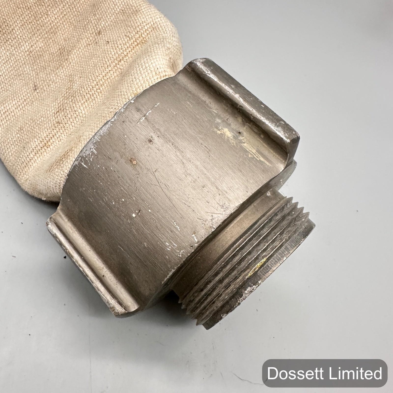 3 Inch Fire Hose with 2-1/2 Inch Threaded Coupling NH FM Canvas Type Adapter