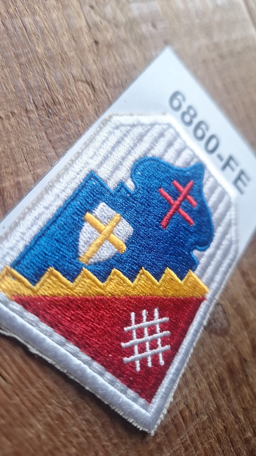 6860th Headquarters Detachment Intelligence Assault Force ("T" Force) FE patch