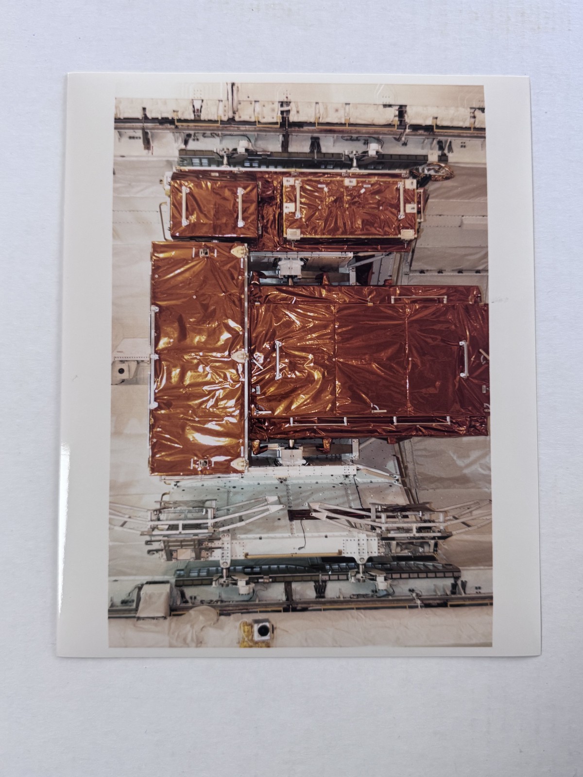 NASA STS-61 Payload Bay Final Checkout Press Photo