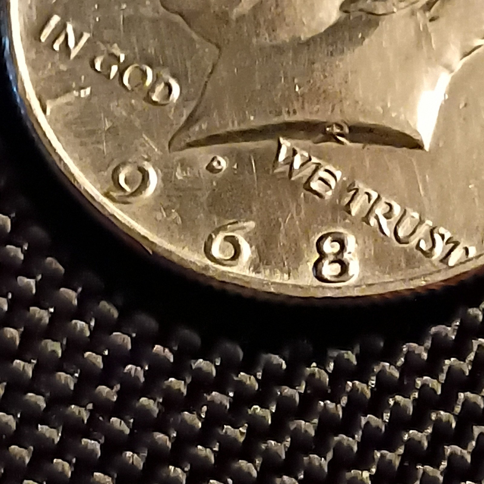 1968-D 50C Kennedy Half Dollar 1968 D Mint Error silver kennedy half Dollar