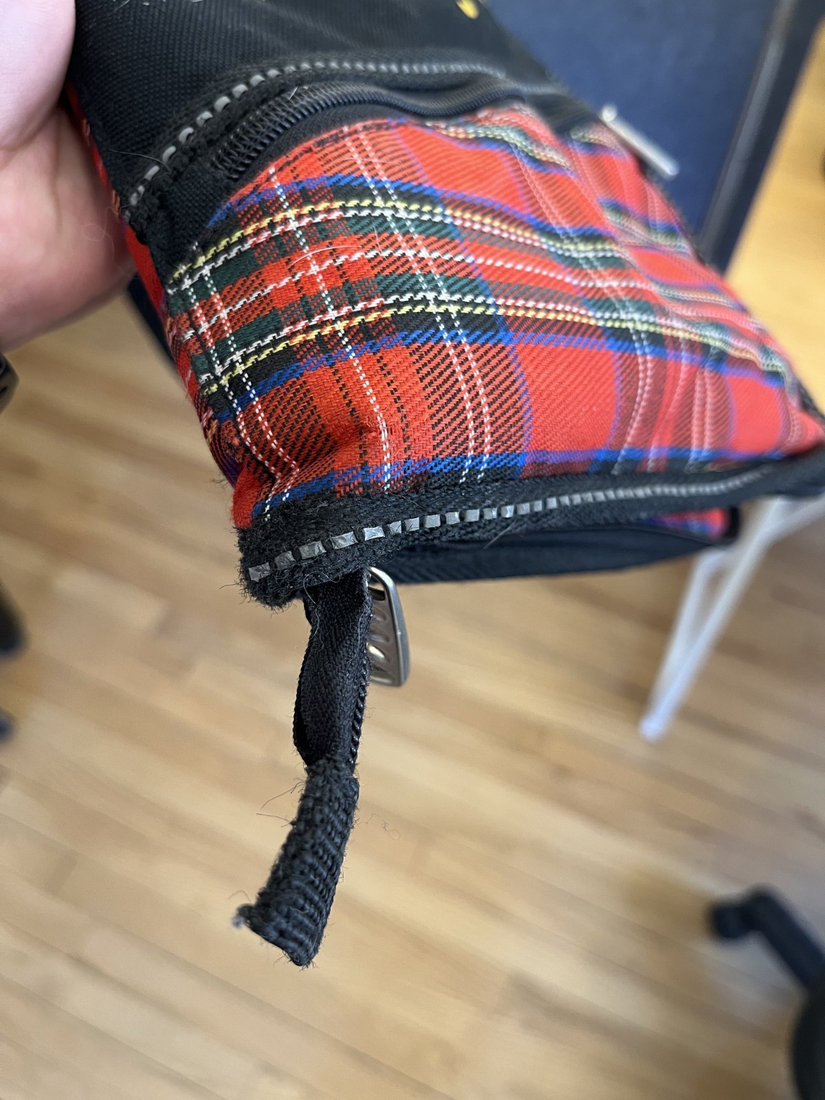 Zildjian Adrian Young Stick Bag | Plaid Pattern | Used Condition