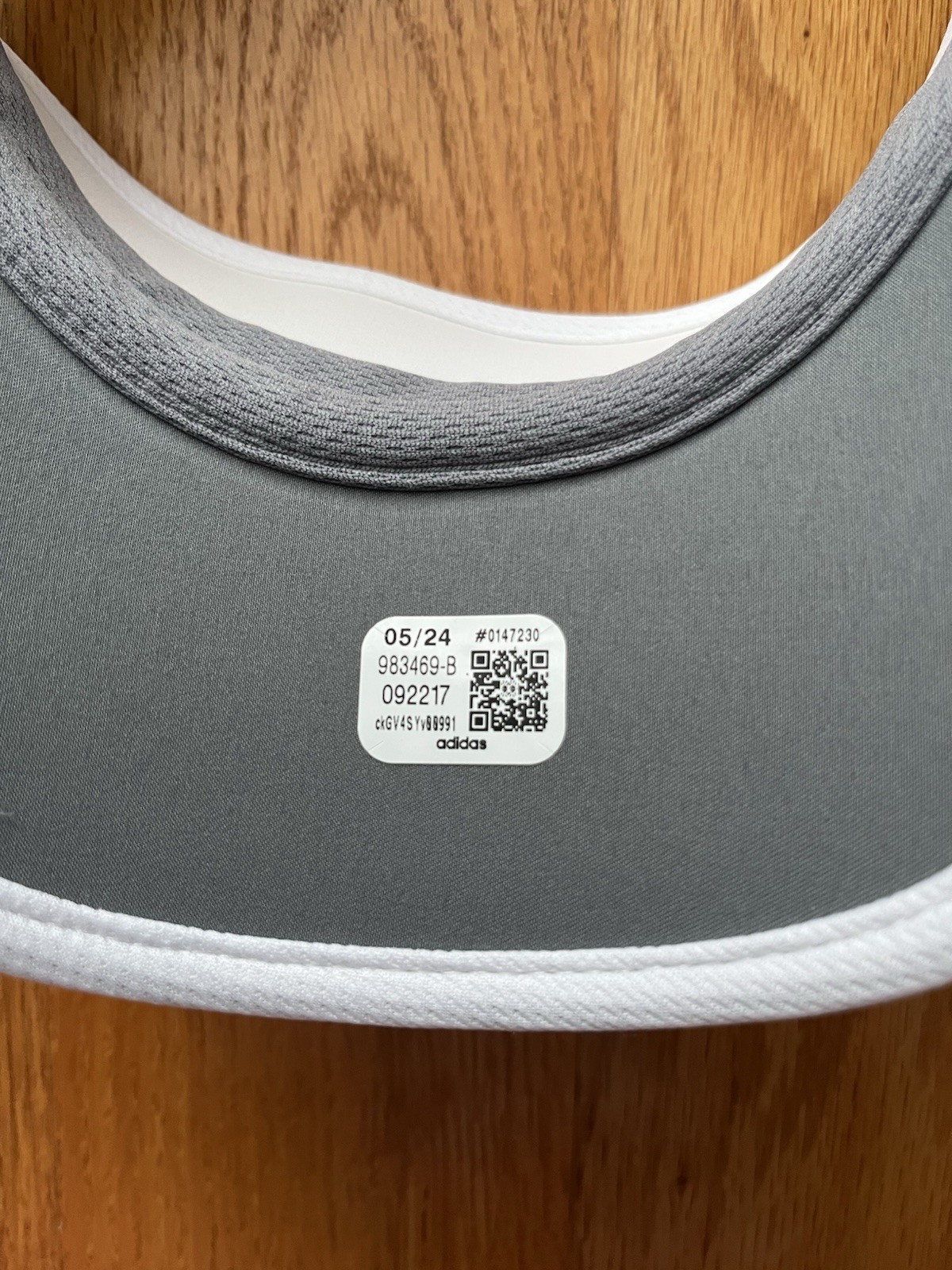 NEW Adidas Climacool Superlite 3 Visor in White / Black - One Size