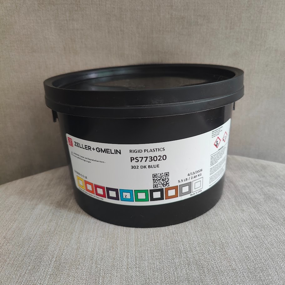 Zeller + Gmelin Offset UV Ink Printing Process Dark Blue 5.5 LB