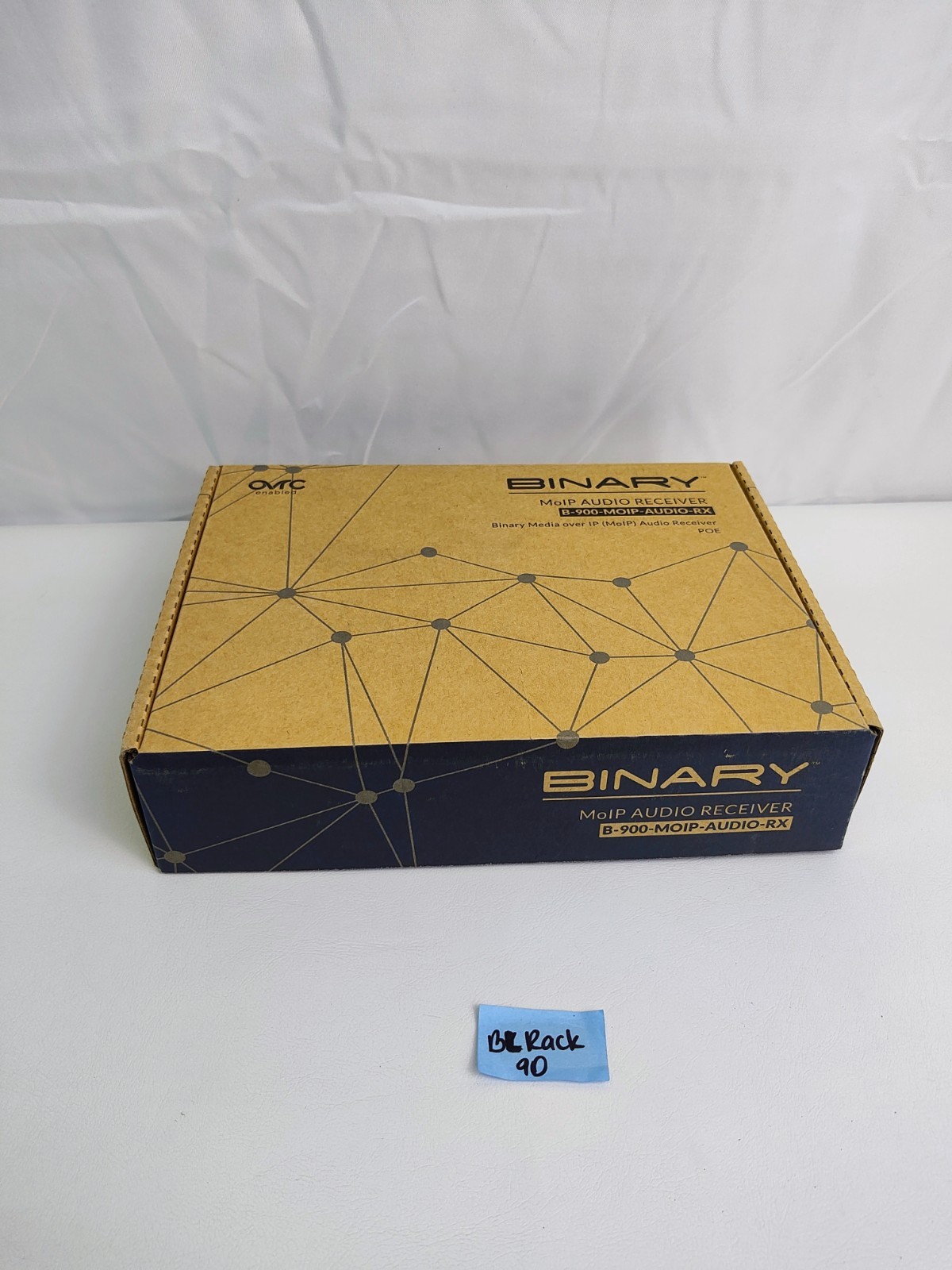 Binary B-900-MOIP-AUDIO-RX MoIP Audio Receiver Media Over IP Black Wired RCA