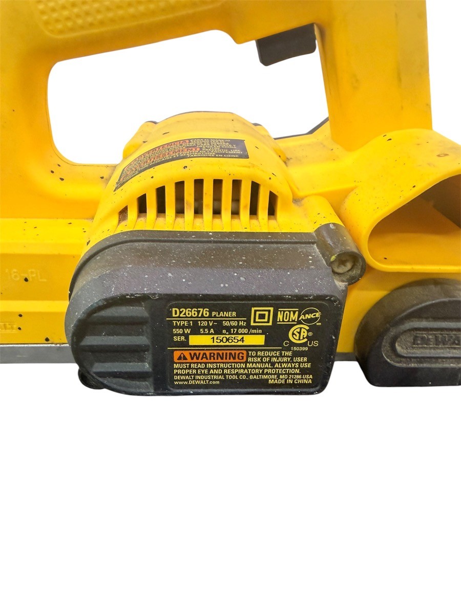 Dewalt D26676 Planer! (AZP031750)