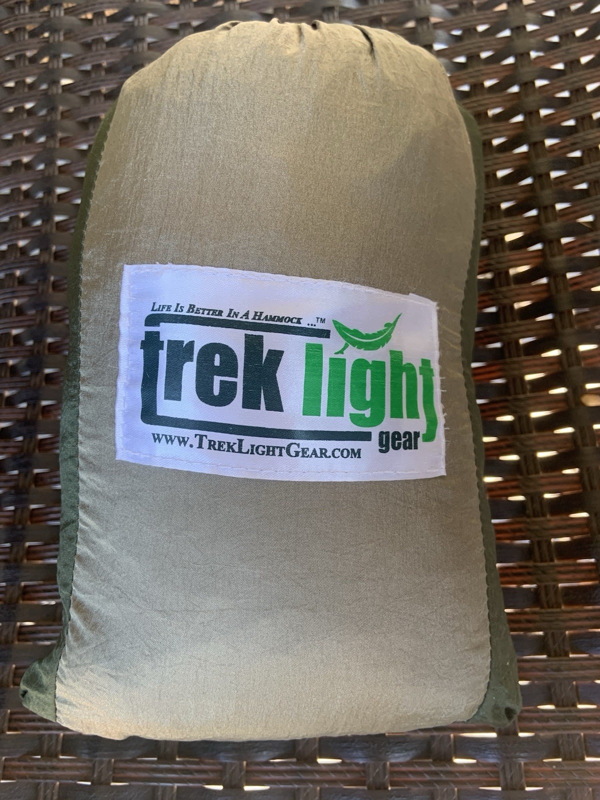 Trek Light Gear * Camping Hammock Double Blanket w/Self Carry Bag