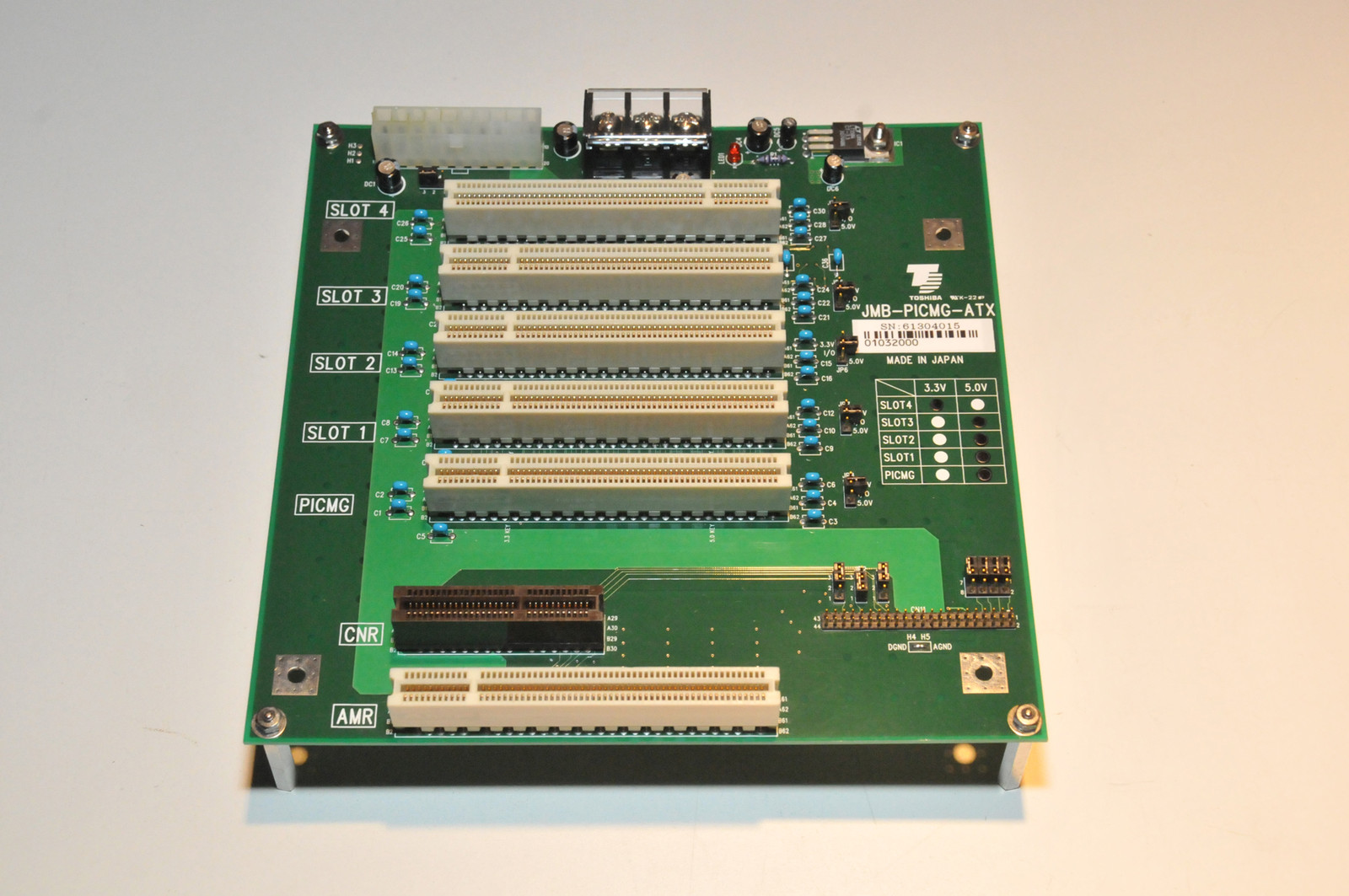 Toshiba JMB-PICMG-ATX PICMG Compliant Development Backplane   5V or 3.3V