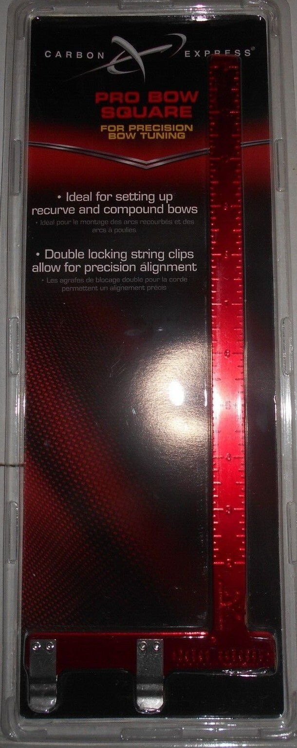 @NEW@ Carbon Express Compound PRO BOW SQUARE! bow tuning tool