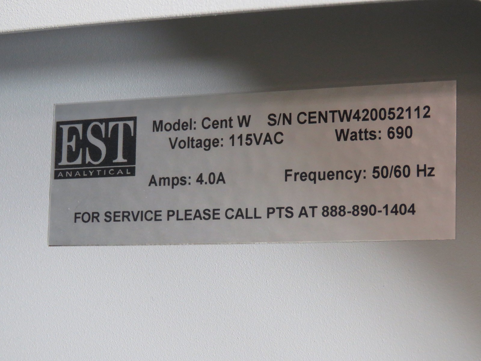 EST Analytical CENTURION W (Water-only) purge and trap autosampler