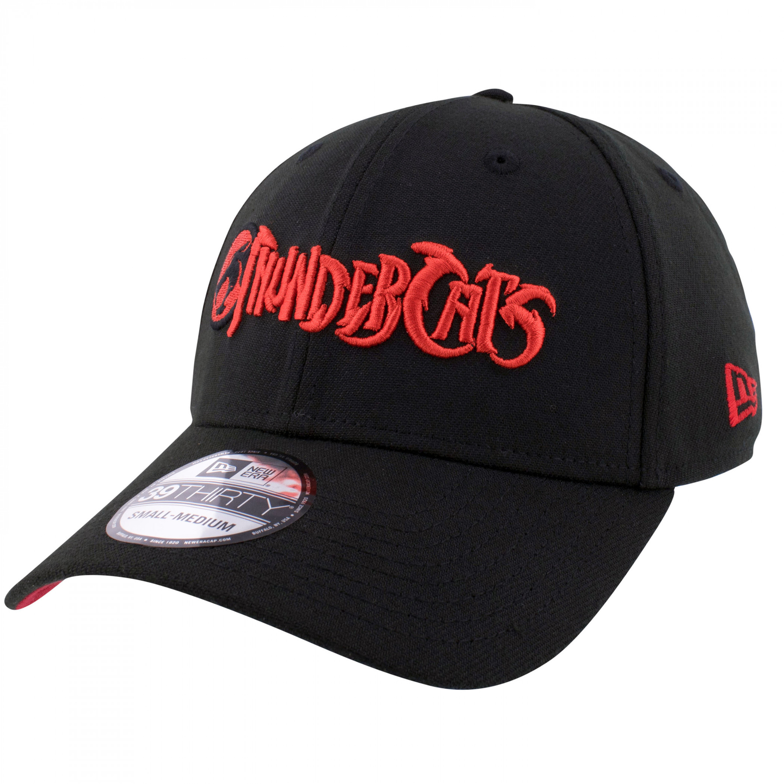 ThunderCats Logo New Era 39Thirty Fitted Hat Black