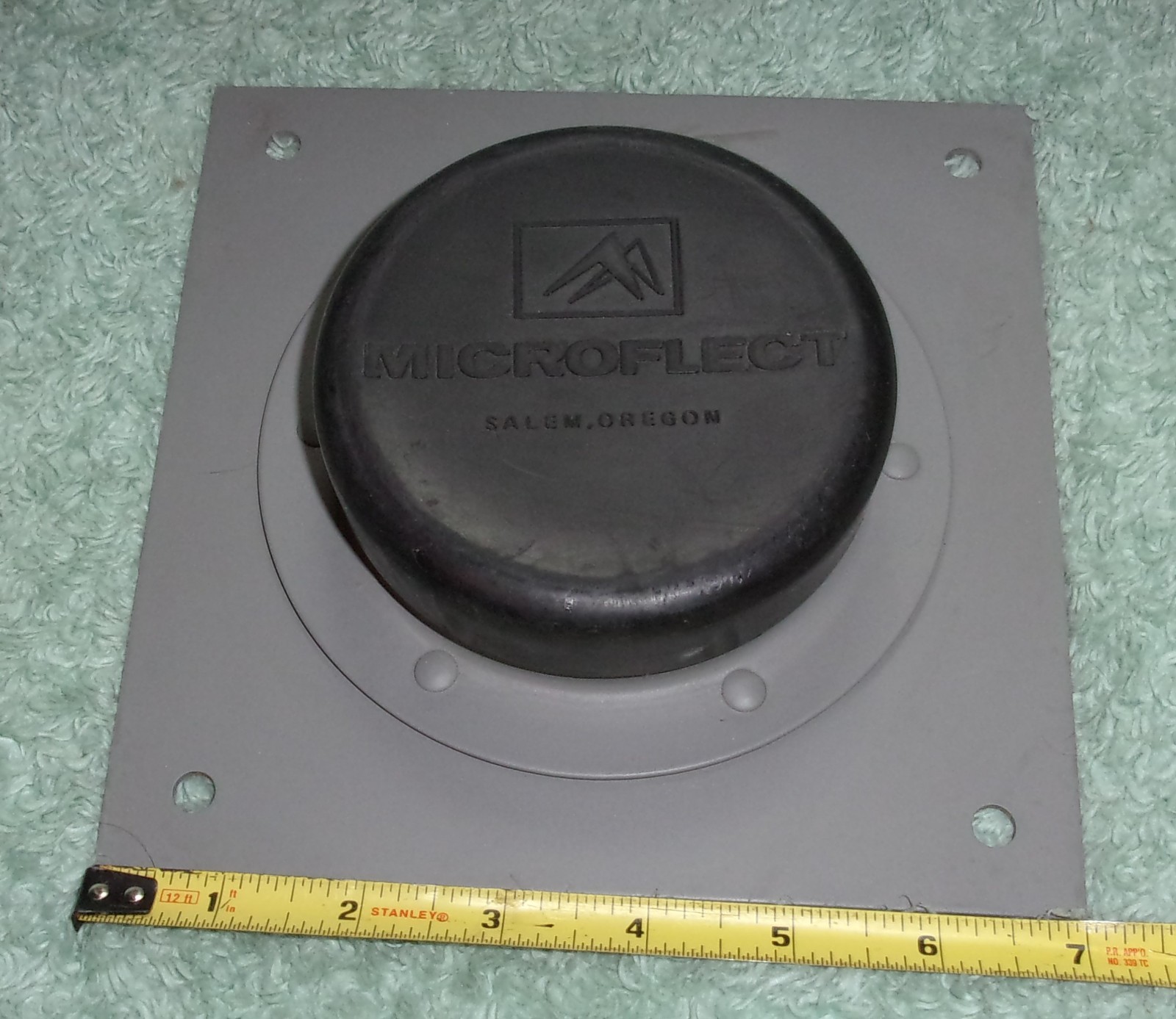 MICROFLECT 4" SINGLE-PORT ENTRY PANEL NO mounting screws