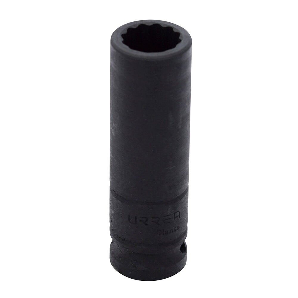 URREA 7328 1/2" Drive Black Deep Impact Socket 12 Point 7/8"