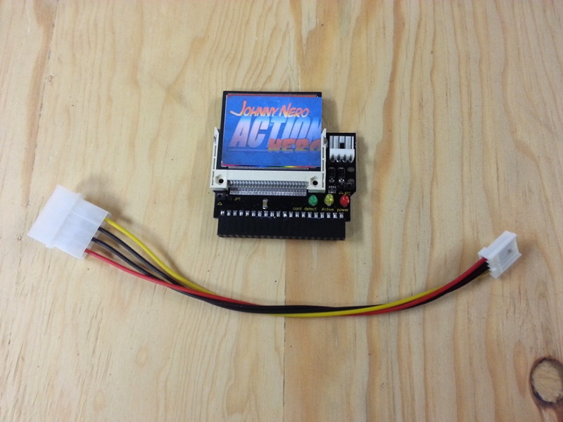 JOHNNY NERO NEW COMPACT FLASH KIT WARRANTY