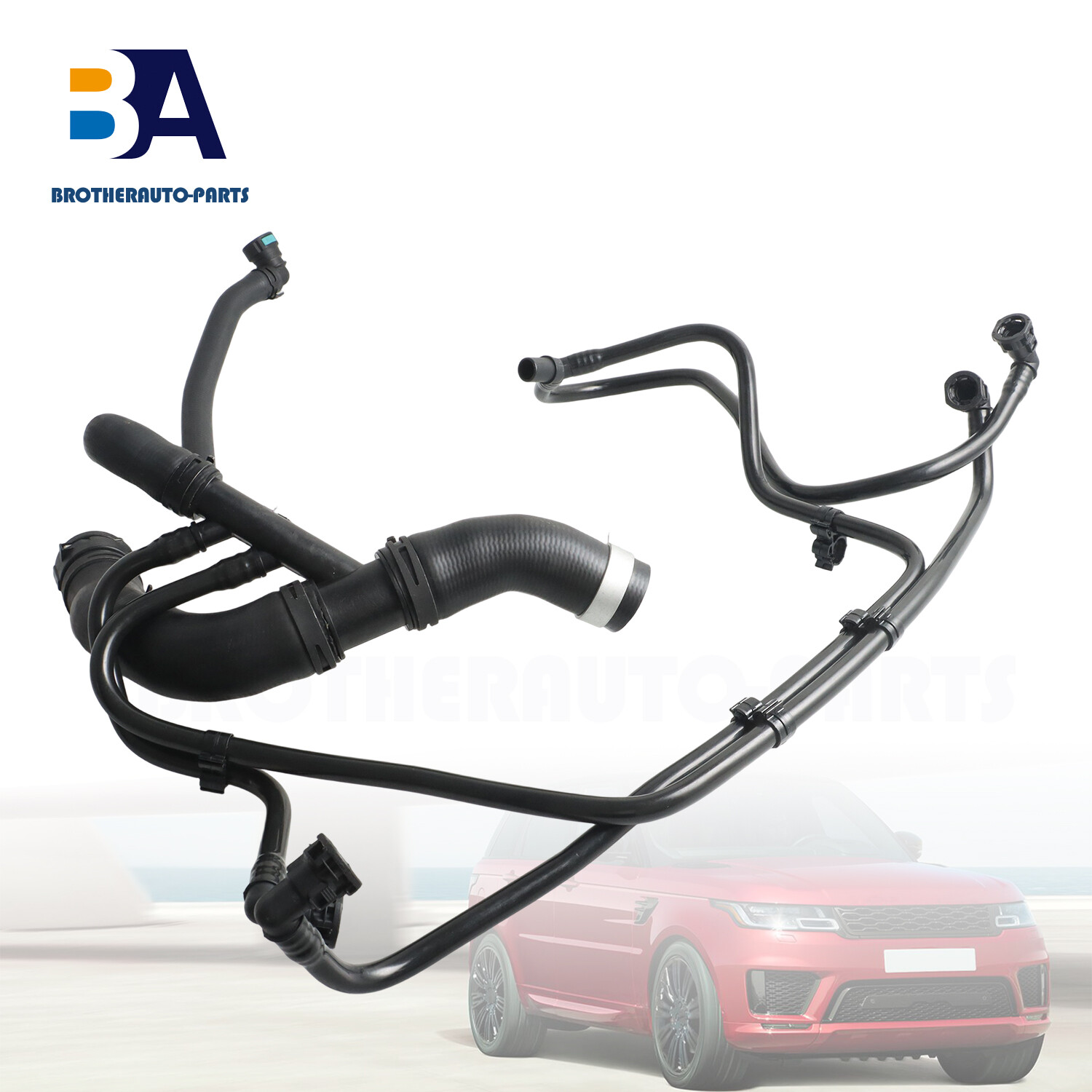 New Coolant Pipe Upper Supercharger Hose for Range Rover Discovery LR034637 US