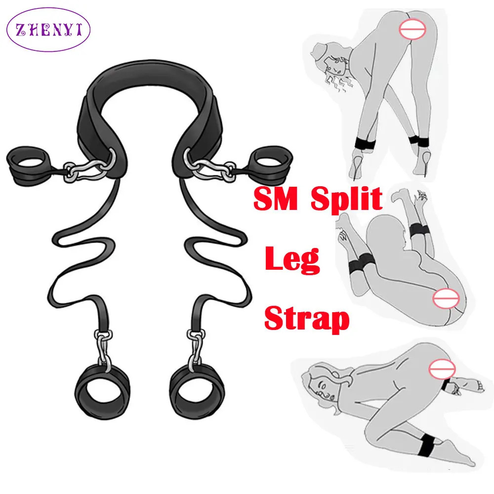 Bondage Sex Toys BDSM Set for Women Ankle Cuff Restraints Fetish Couples Game
