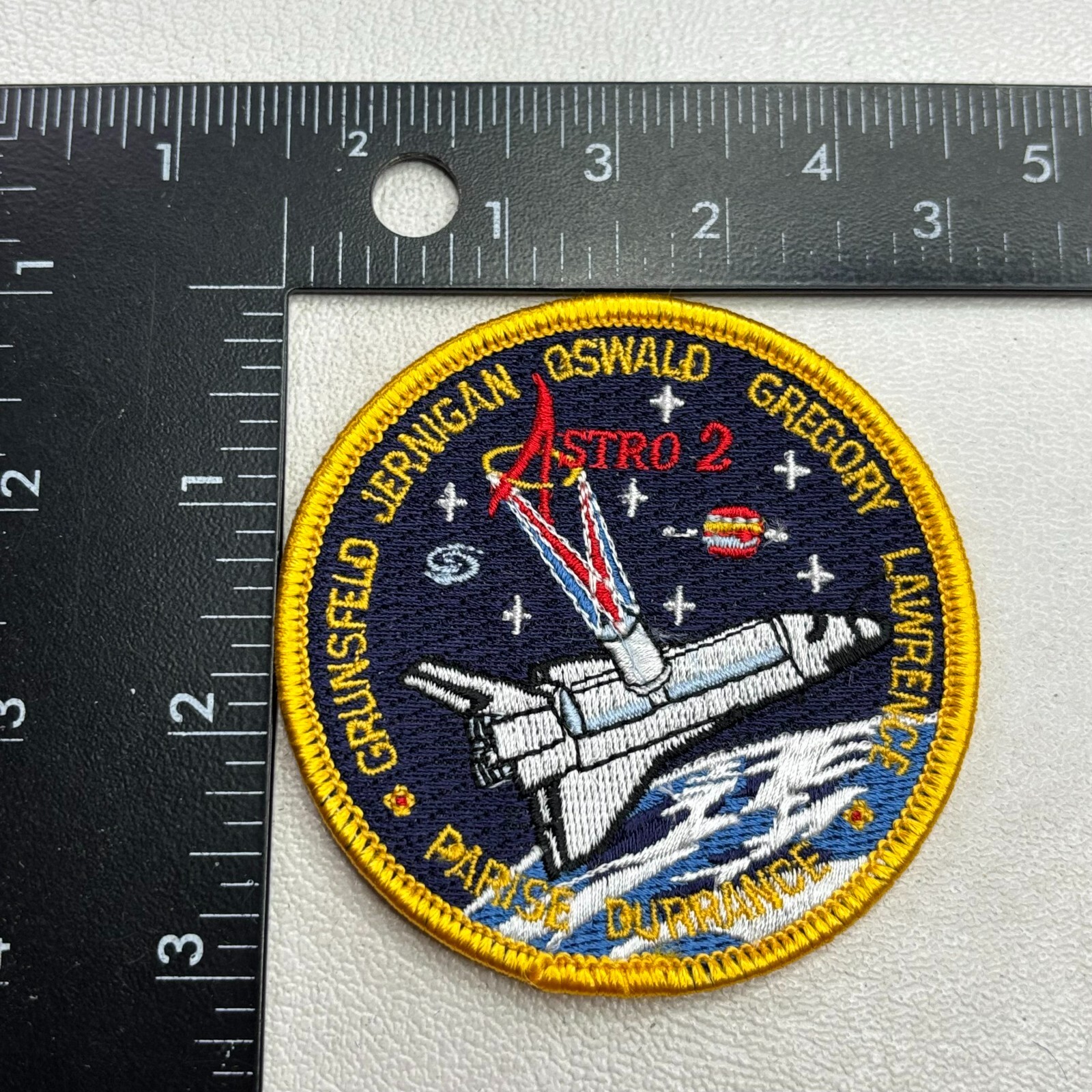 NASA ASTRO 2 Space Shuttle ENDEAVOUR Mission STS-67 Patch (Astronauts) 77th