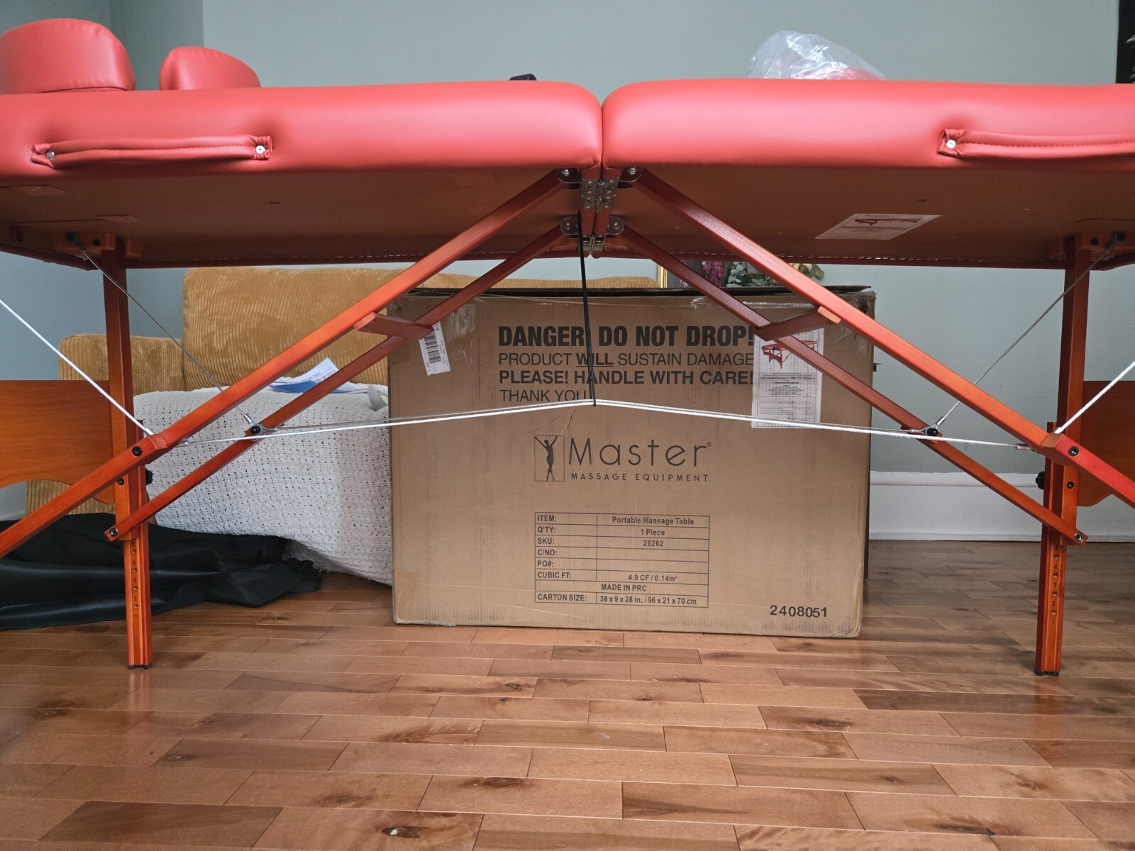 Master Massage 25in FAIRLANE™ Portable Massage Table Package
