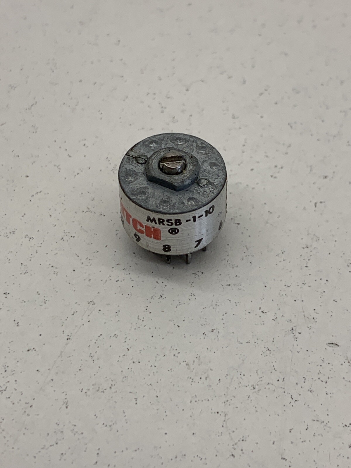 Alco Switch MRSB-1-10 Rotary Switch 115VAC 10-Position