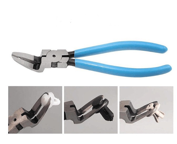 Car Push Pin Retainer Fastener Trims Clip Cutter Puller Pliers Removal Pry Tool