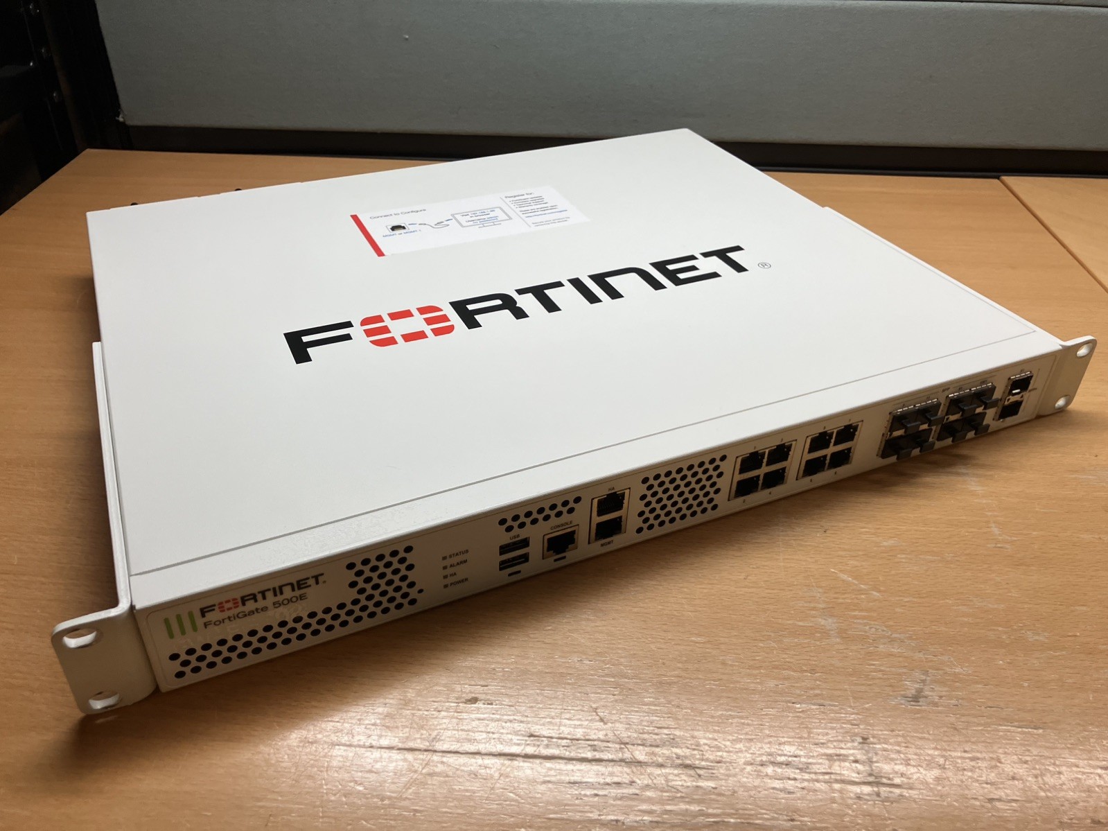 Fortinet FortiGate 500E FG-500E Network Security Firewall with Dual A/C