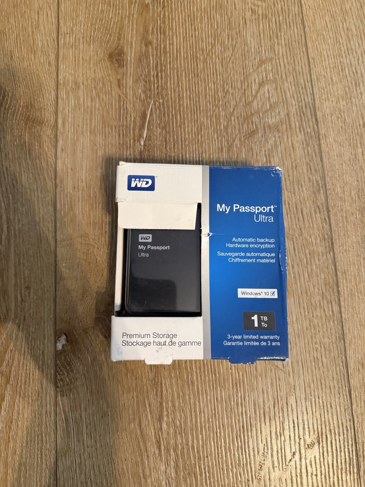 Western Digital WD My Passport Ultra 1 TB Black Model WDBGPU0010BBK-NESN