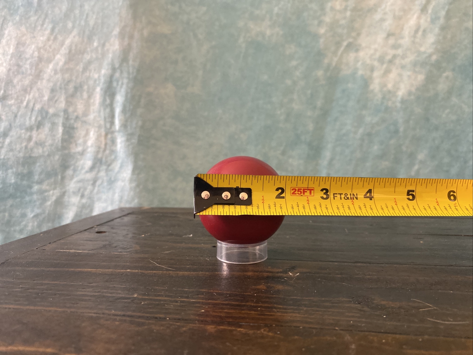 Vintage Number 7 Solid Maroon Replacement Pool Ball Billiard