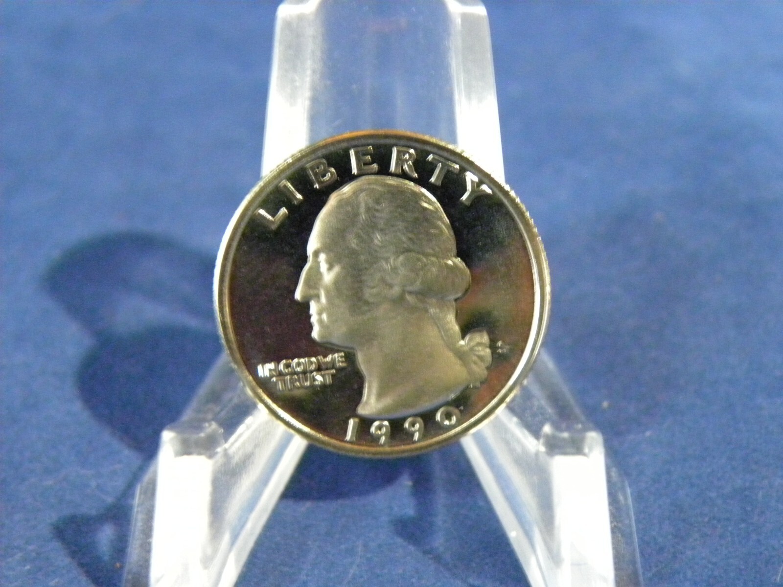 1990 Washington Proof Clad Quarter Uncirculated