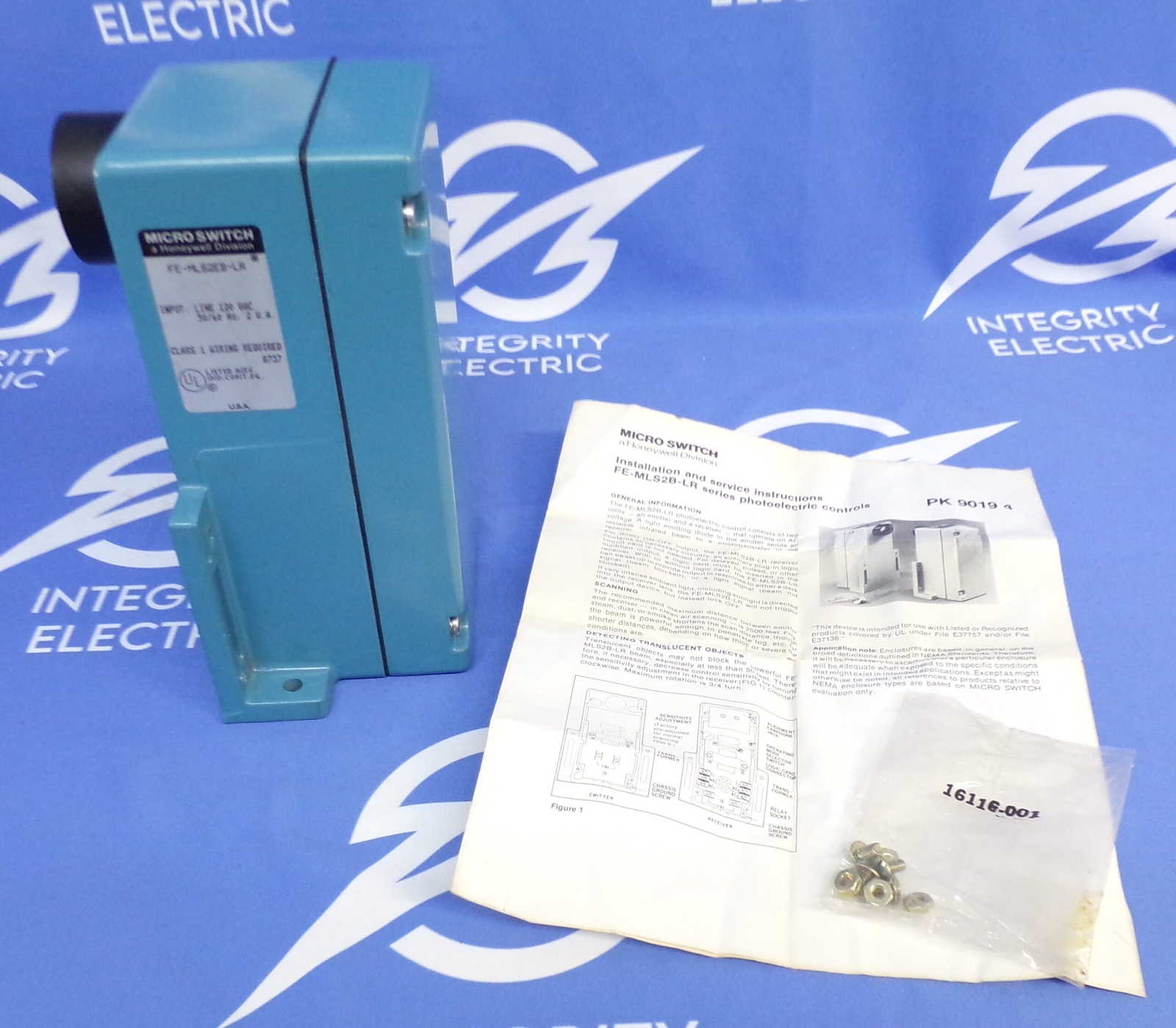 PEPPERL & FUCHS MICRO SWITCH HONEYWELL PHOTO AUTOMATION SENSOR FE-MLS2EB-LR